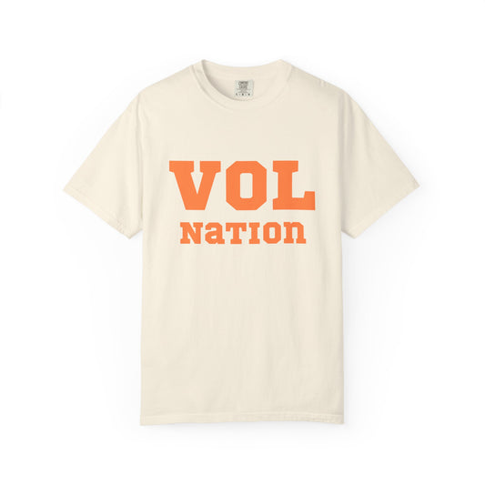 Vol Nation Unisex T-shirt, Tennessee Sports Tee, Men's Women's Vols Shirt, Game Day Apparel, College Football Fan Top