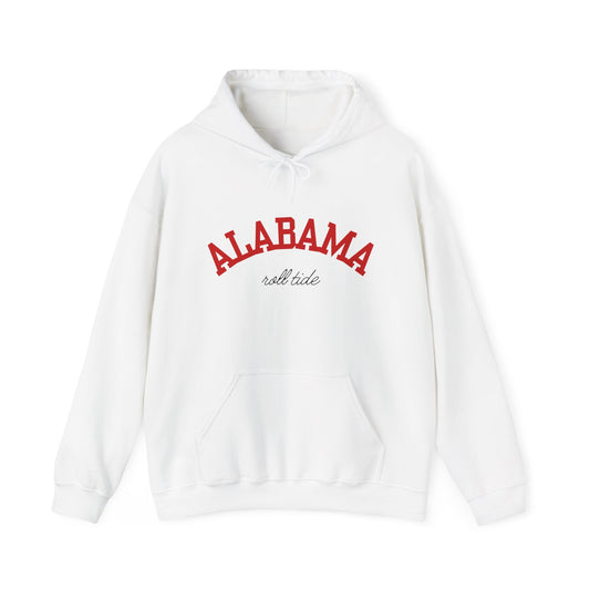 Alabama Pride Hoodie, Unisex Heavy Blend Sweatshirt, Perfect for Game Day, College Merch, Casual Wear, Gift for Fans