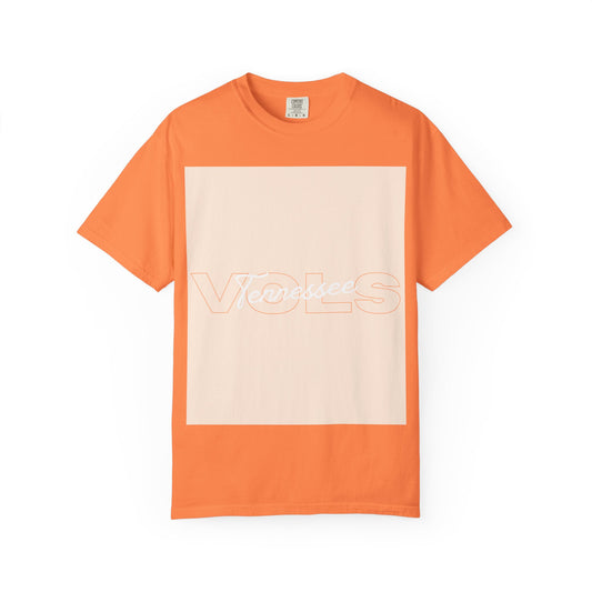Pastel Vibes Garment-Dyed T-Shirt, Casual Wear, Unisex Summer Tee, Soft Cotton Shirt, Gift for Friends, Trendy Apparel