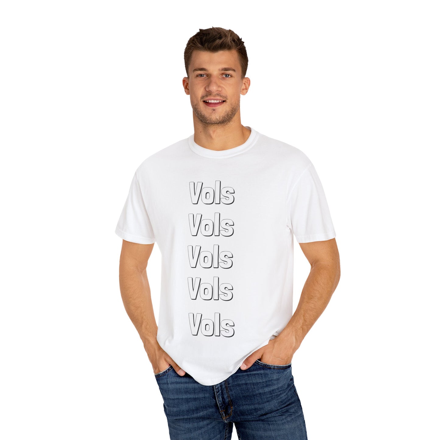 Vols Vols Vols Unisex Tshirt, Tennessee Volunteers Tee, College Football Fan Shirt, Game Day Apparel, Souvenir Gift