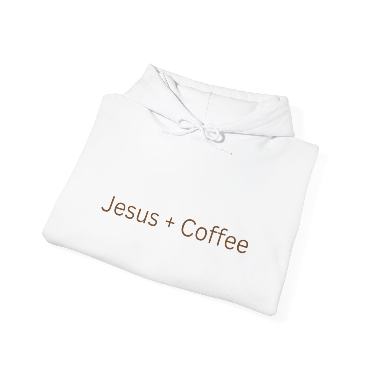 Jesus + Coffee Unisex Hoodie, Faith Sweatshirt, Christian Gifts, Cozy Pullover, Coffee Lovers Apparel, Casual Wear