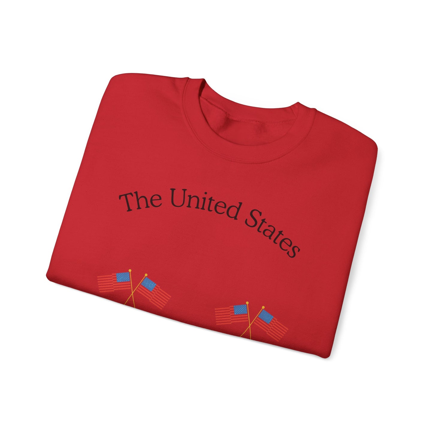 Patriotic Crewneck Sweatshirt - The United States of America
