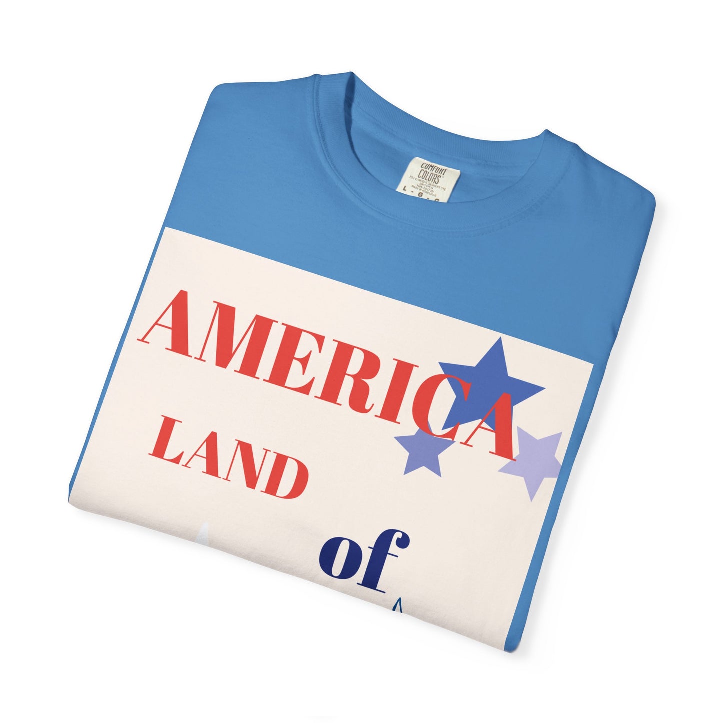 Patriotic Unisex T-Shirt - "America Land of the Free"