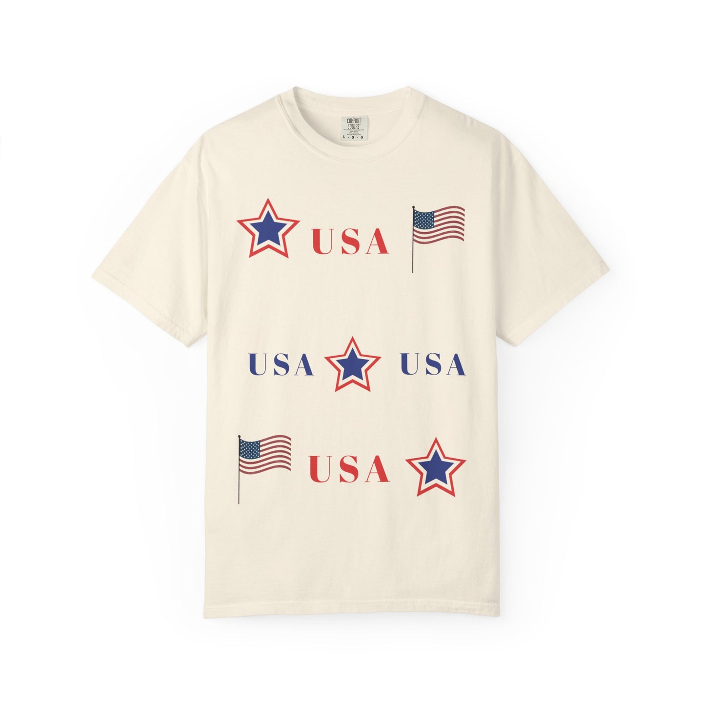 Patriotic USA Graphic T-Shirt