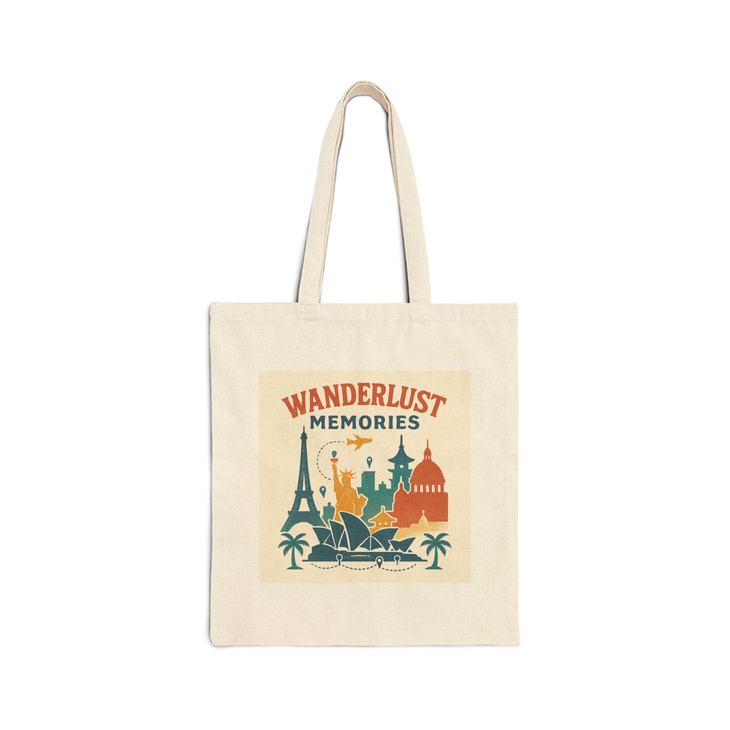 Cotton Canvas Tote Bag