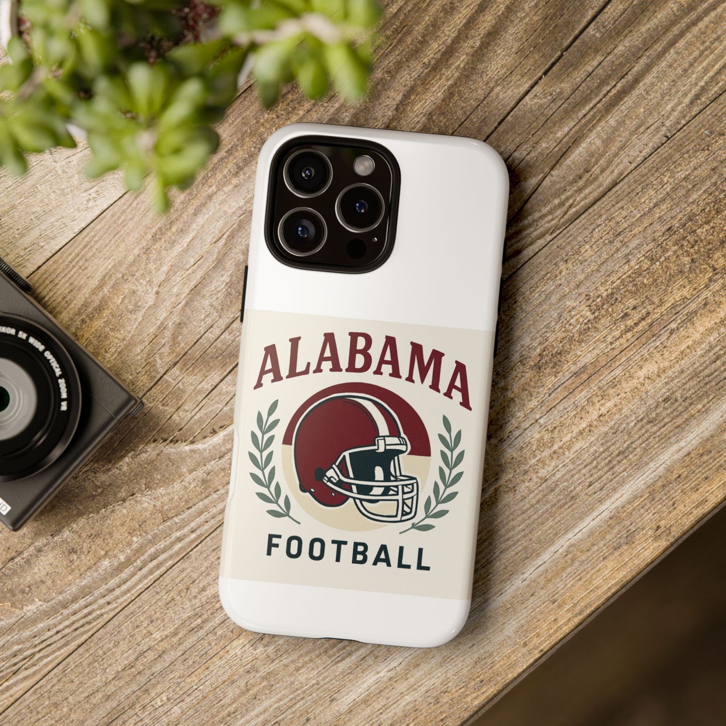 Alabama Football Phone Case, Custom Tough Case, Gift for Sports Fans, College Team Merchandise, School Spirit Accessory