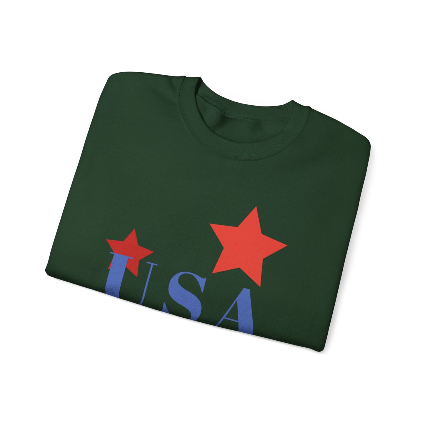 USA Stars Unisex Sweatshirt for Patriotic Celebrations