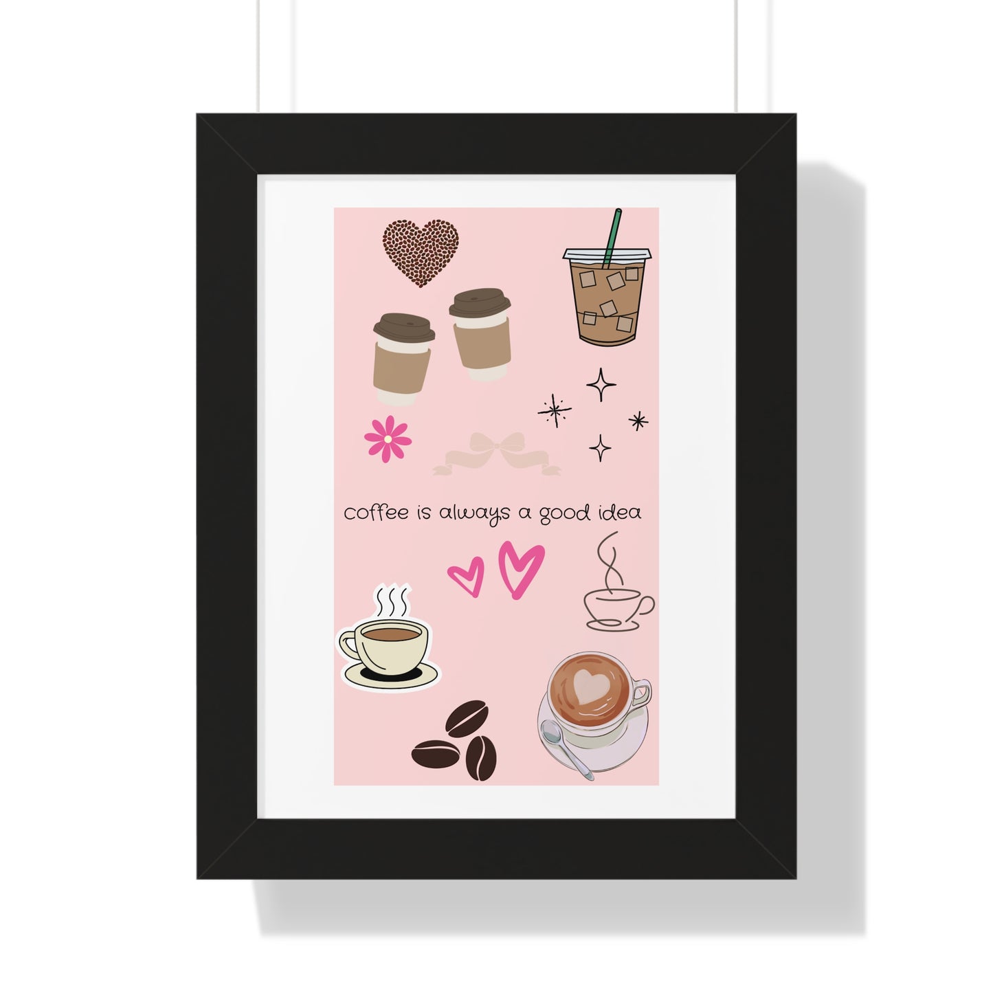 Framed Vertical Poster