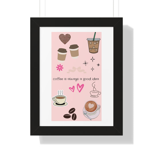 Framed Vertical Poster