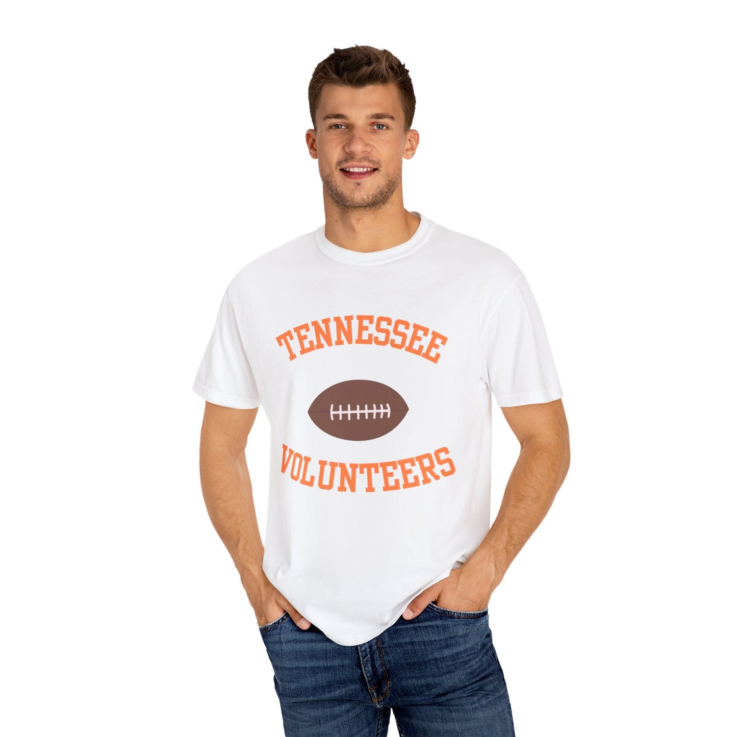 Tennessee Volunteers Garment-Dyed T-Shirt, Sports Fan Tee, College Football Shirt, Unisex Apparel, Game Day Outfit