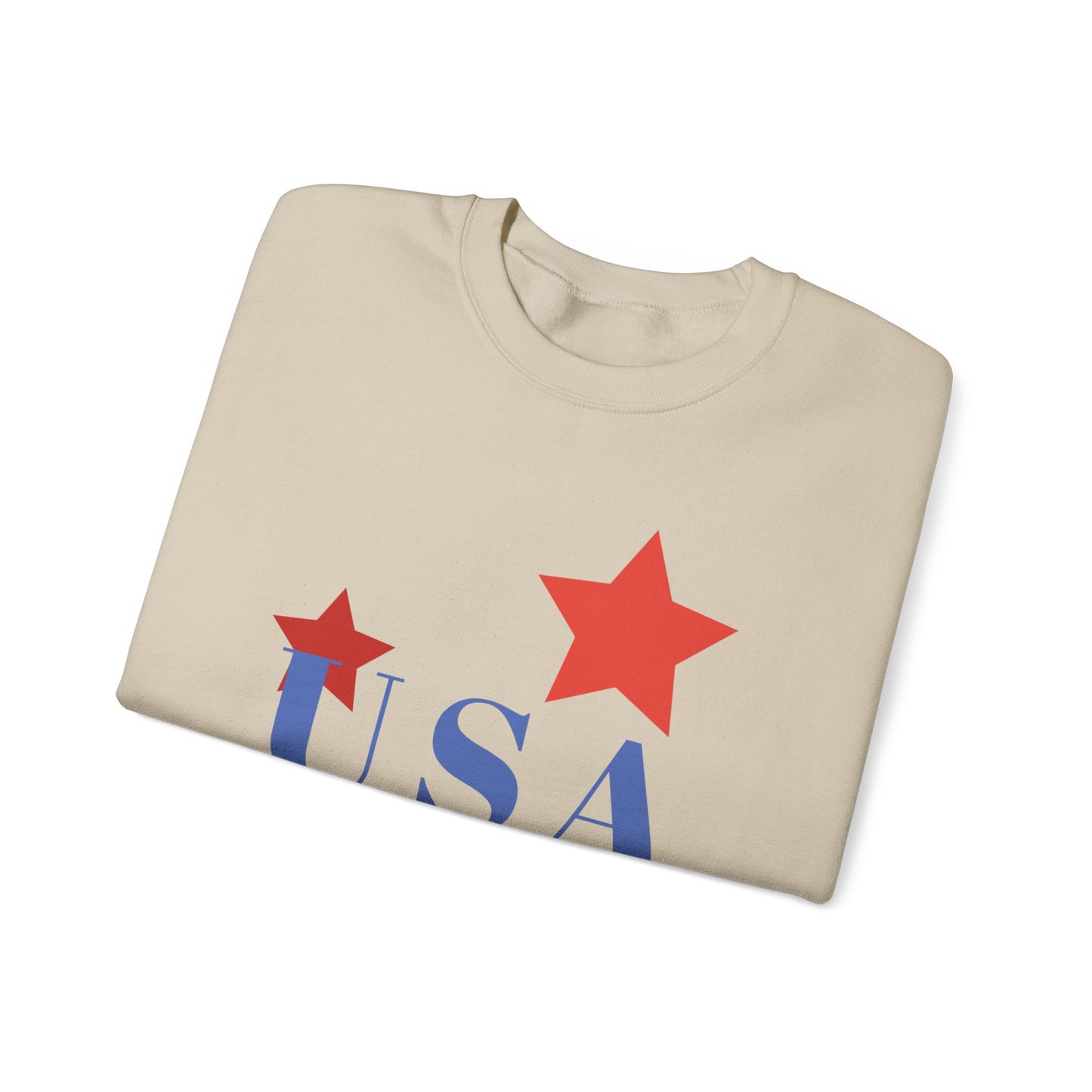USA Stars Unisex Sweatshirt for Patriotic Celebrations