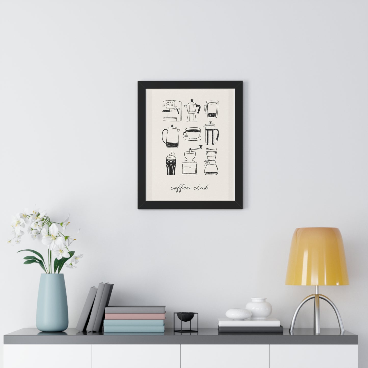 Framed Vertical Poster