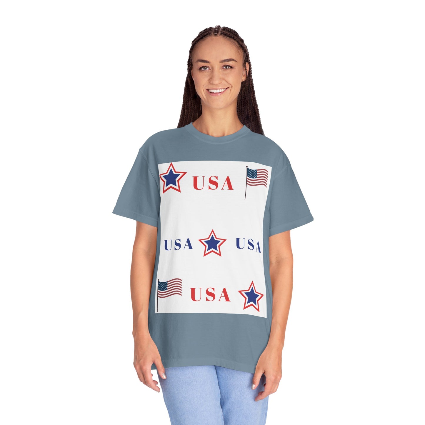 Patriotic USA Graphic T-Shirt