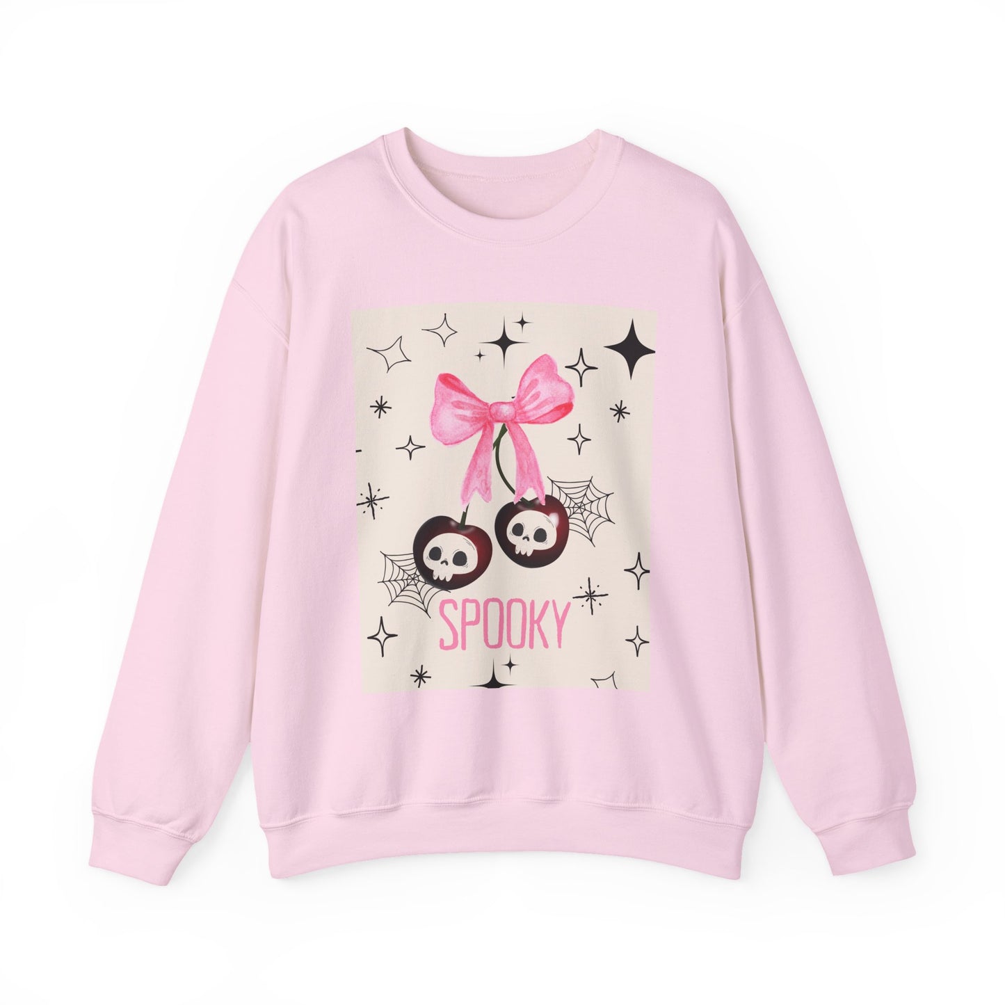 Spooky Skull Crewneck Sweatshirt, Halloween Apparel, Unisex Sweatshirt, Cozy Graphic Top, Autumn Fashion