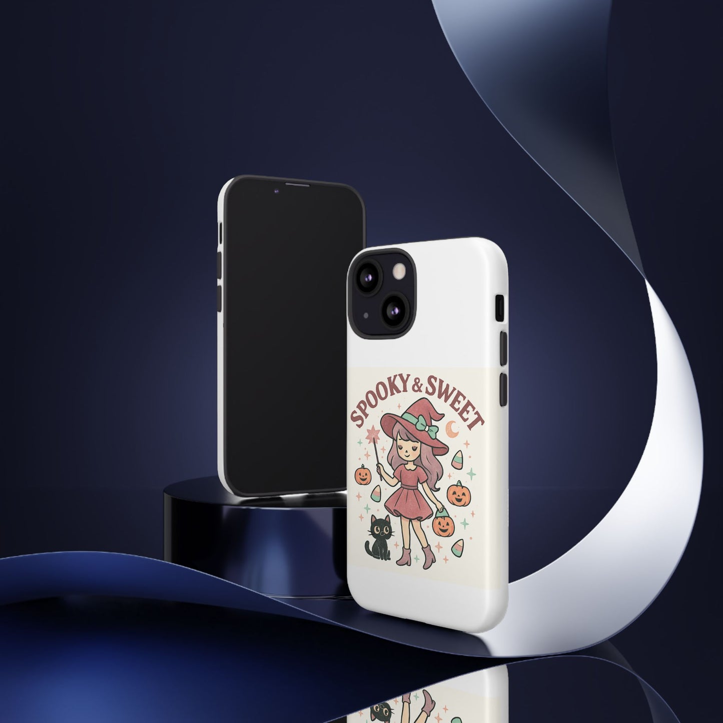Cute Halloween Phone Case - Spooky & Sweet Design, Fall Accessories, Witchy Decor, Gifts for Her, Cute Phone Cover