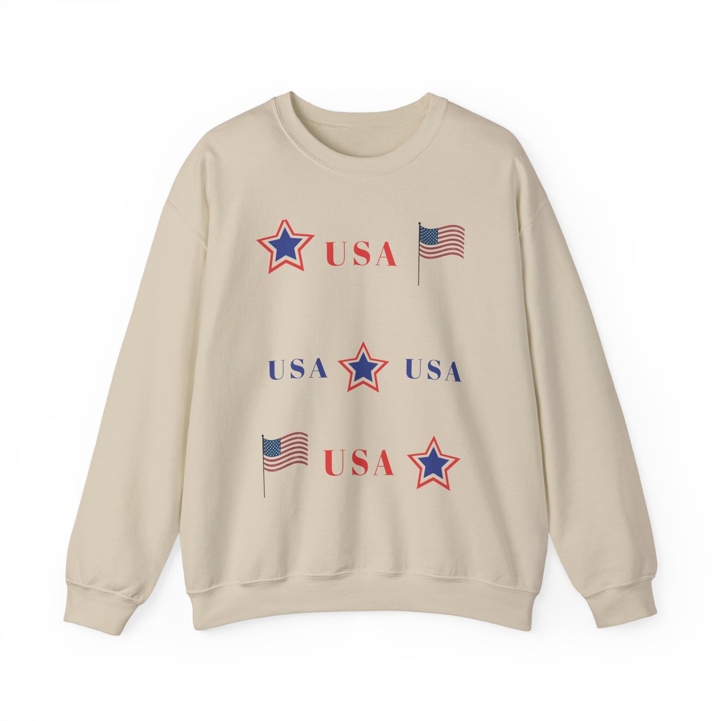 Patriotic USA Crewneck Sweatshirt