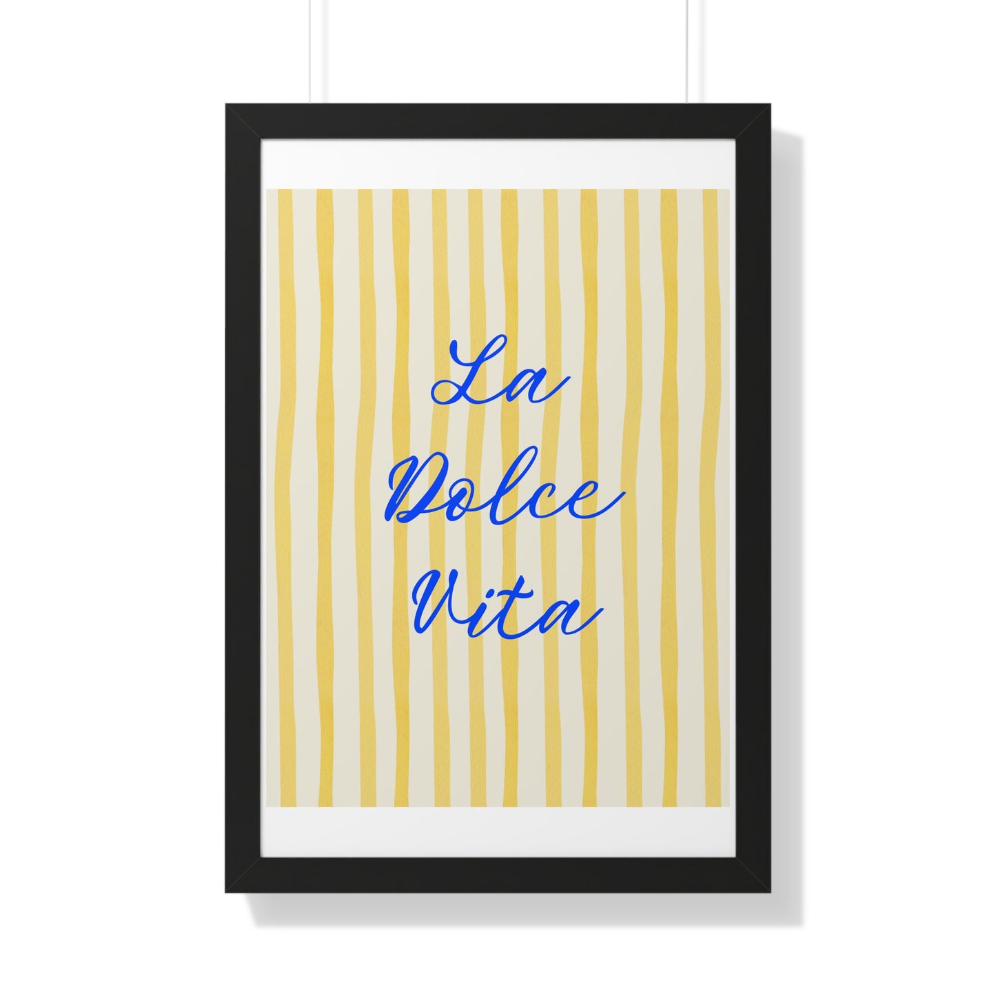 Framed Vertical Poster