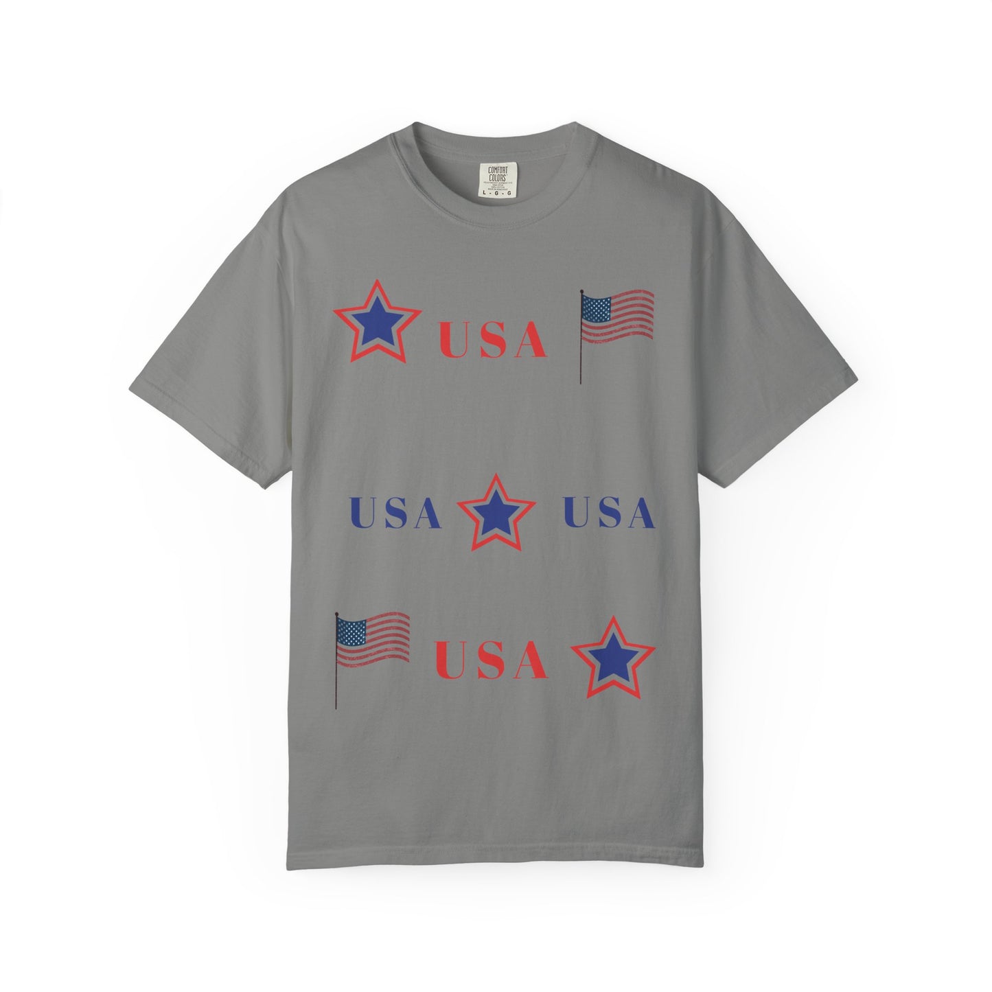 Patriotic USA Graphic T-Shirt