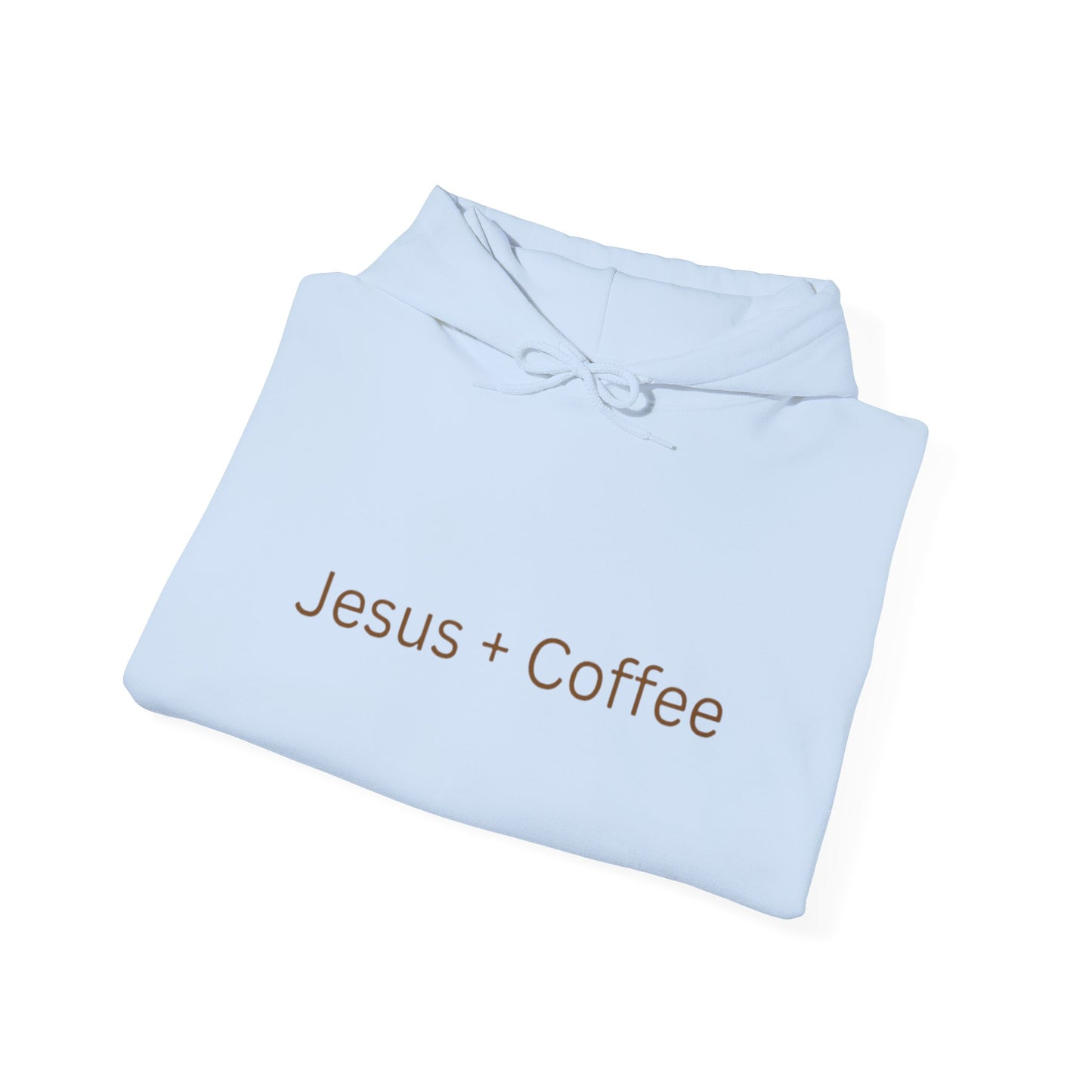 Jesus + Coffee Unisex Hoodie, Faith Sweatshirt, Christian Gifts, Cozy Pullover, Coffee Lovers Apparel, Casual Wear