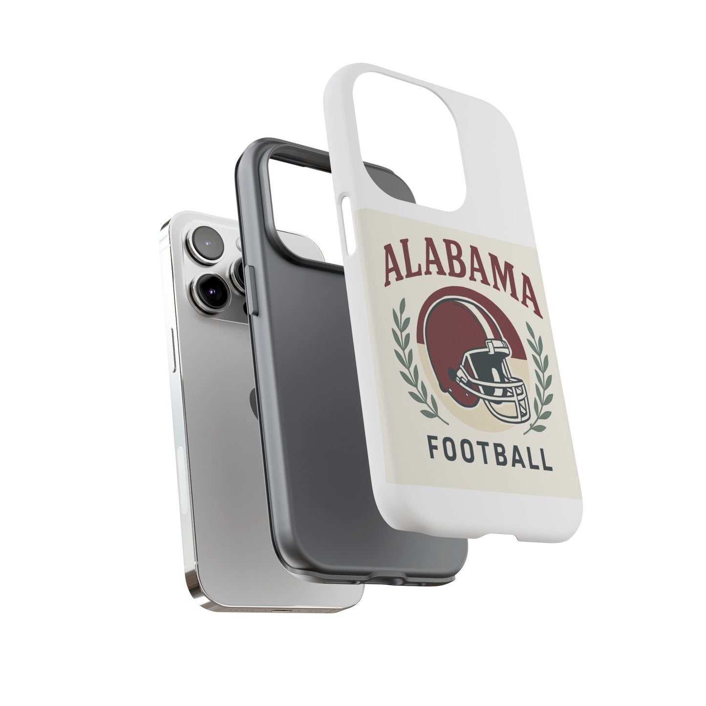 Alabama Football Phone Case, Custom Tough Case, Gift for Sports Fans, College Team Merchandise, School Spirit Accessory