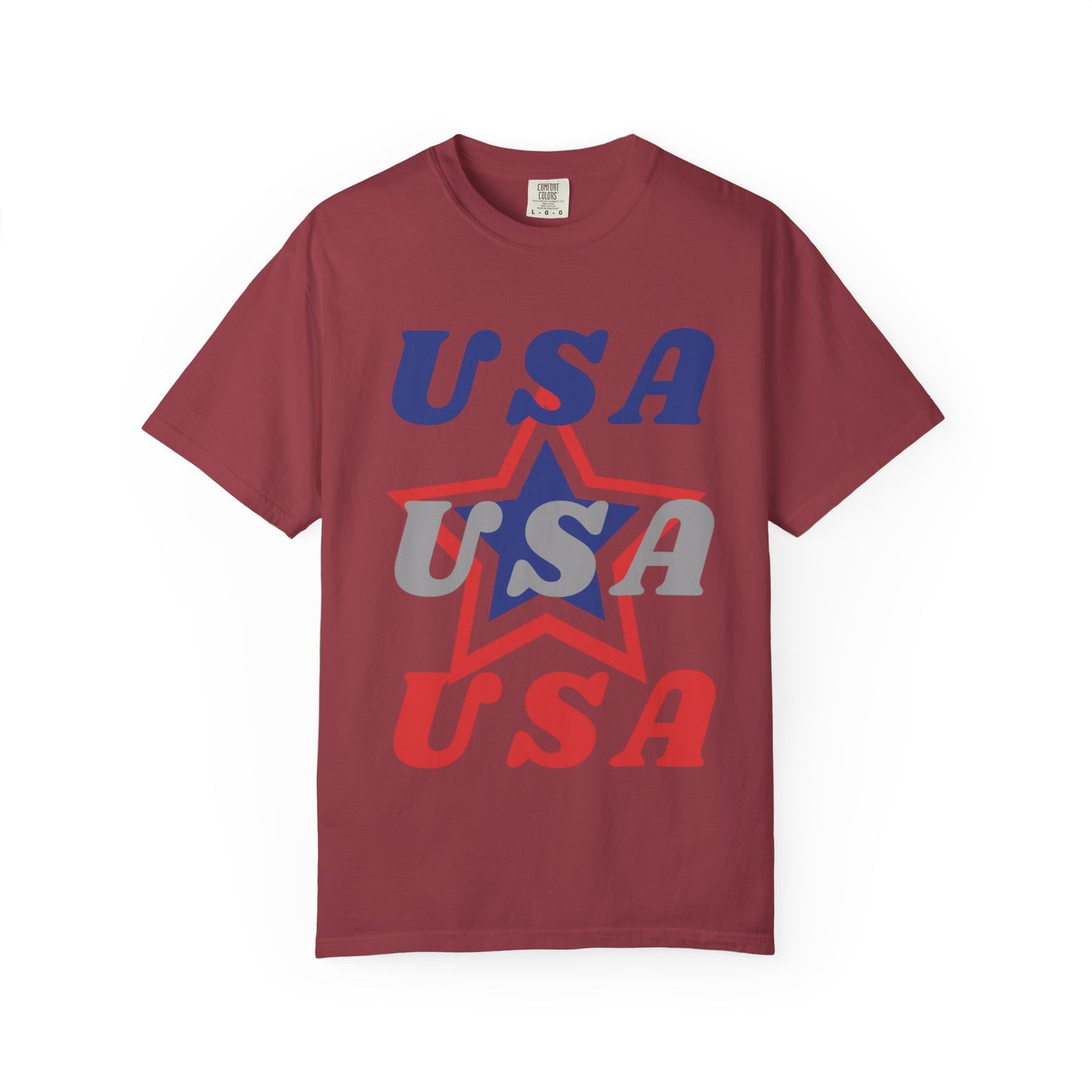 Patriotic USA Graphic T-Shirt