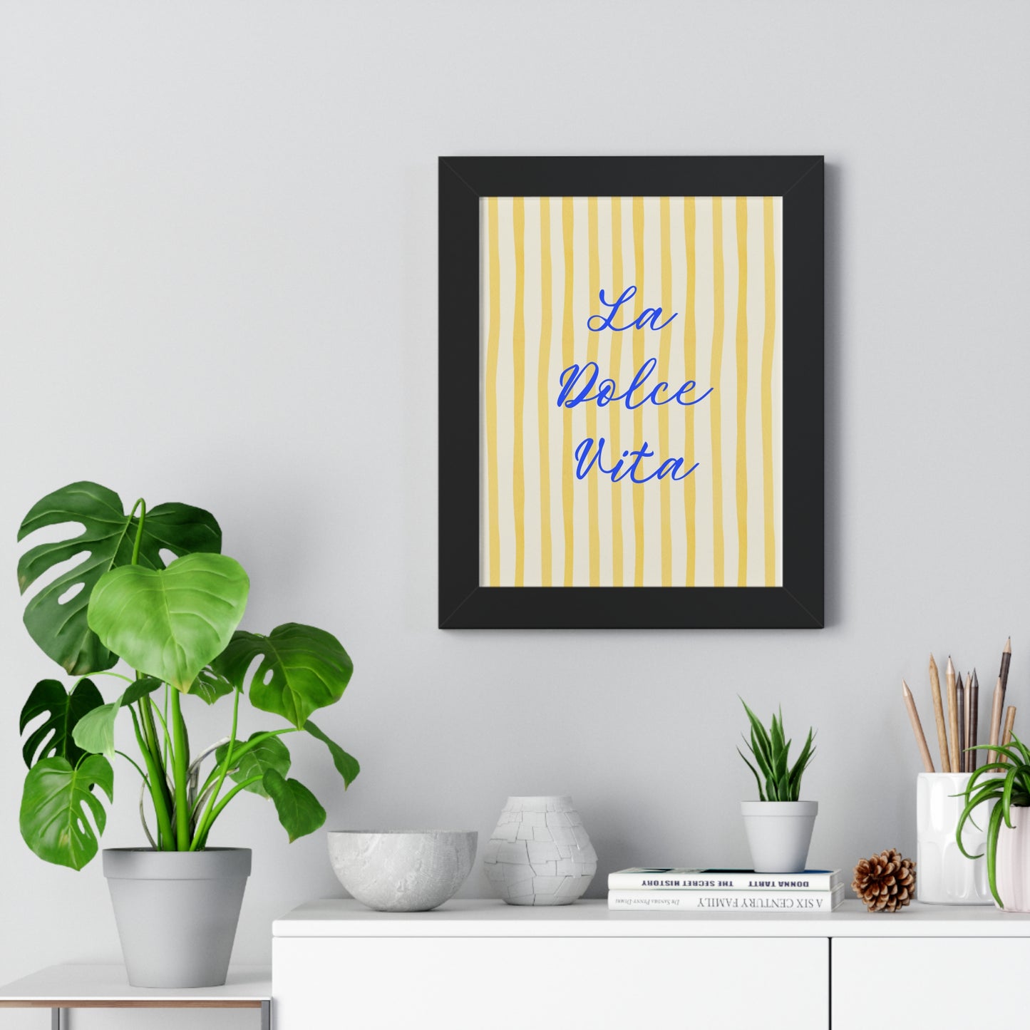 Framed Vertical Poster