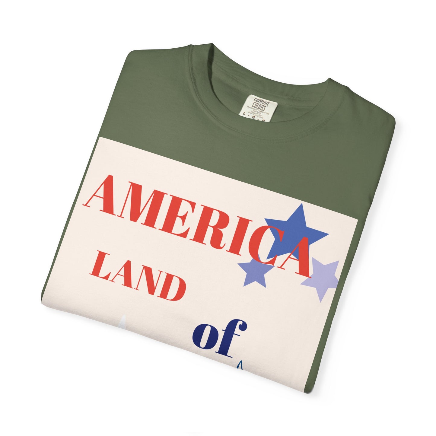 Patriotic Unisex T-Shirt - "America Land of the Free"