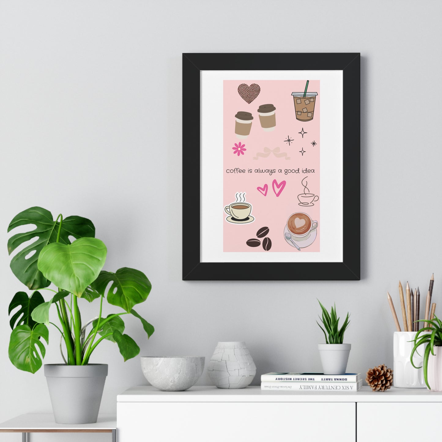 Framed Vertical Poster