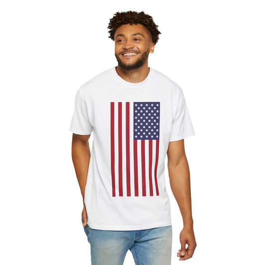 Patriotic Unisex Garment-Dyed T-Shirt