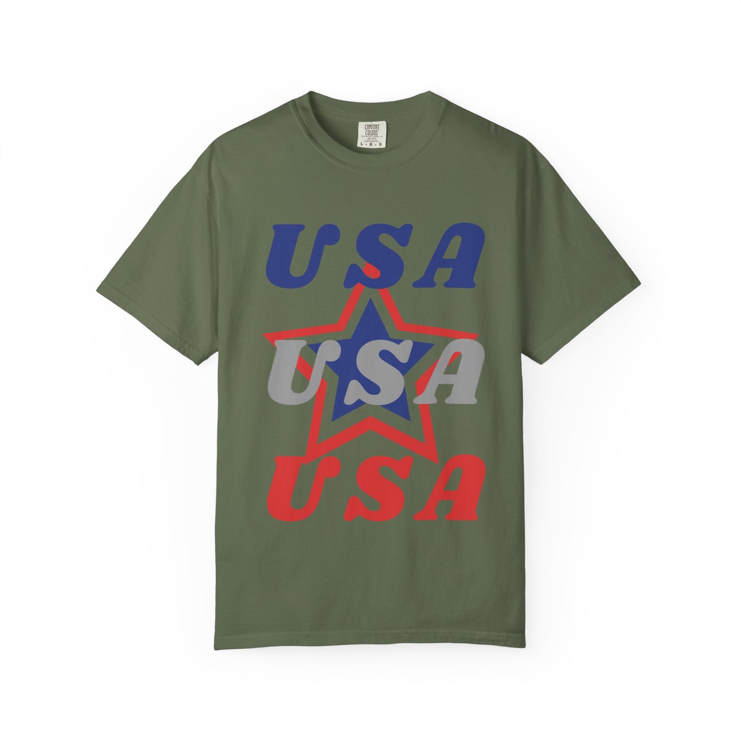 Patriotic USA Graphic T-Shirt