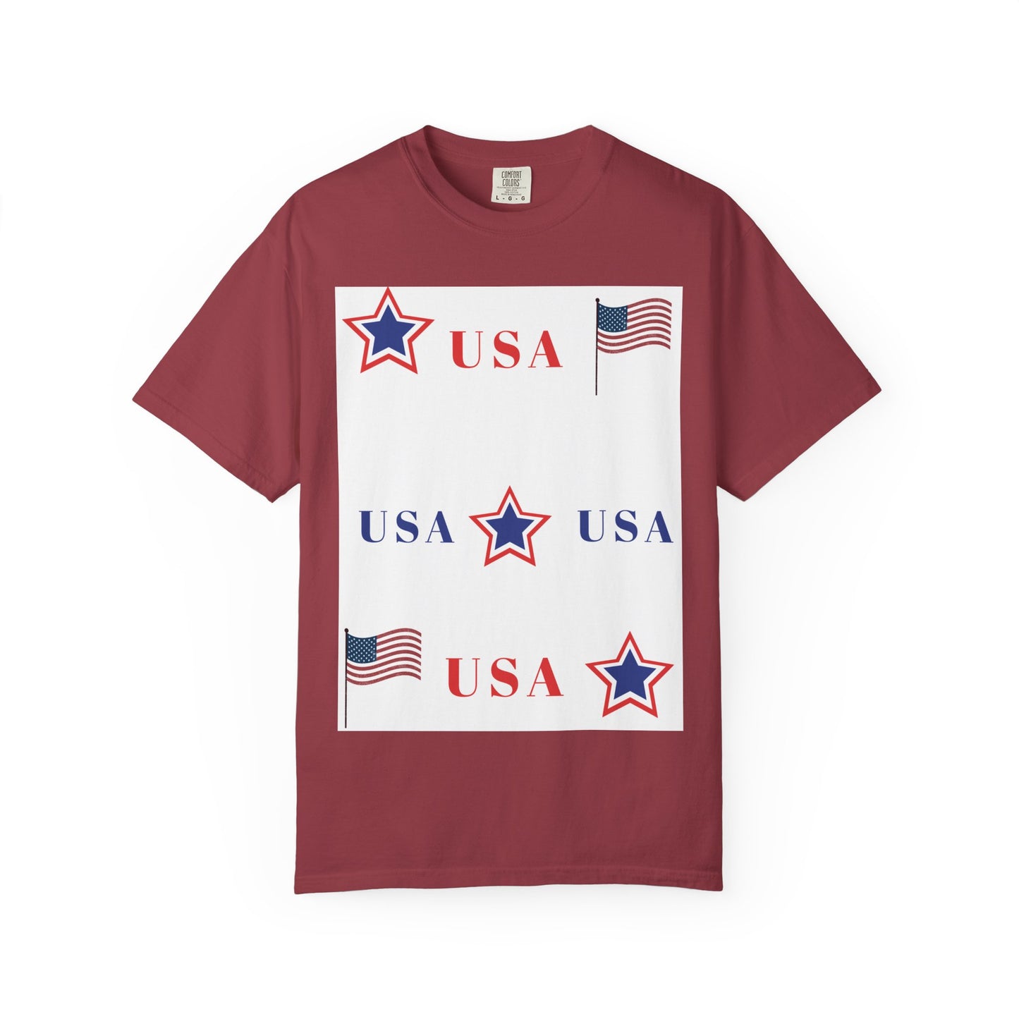 Patriotic USA Graphic T-Shirt