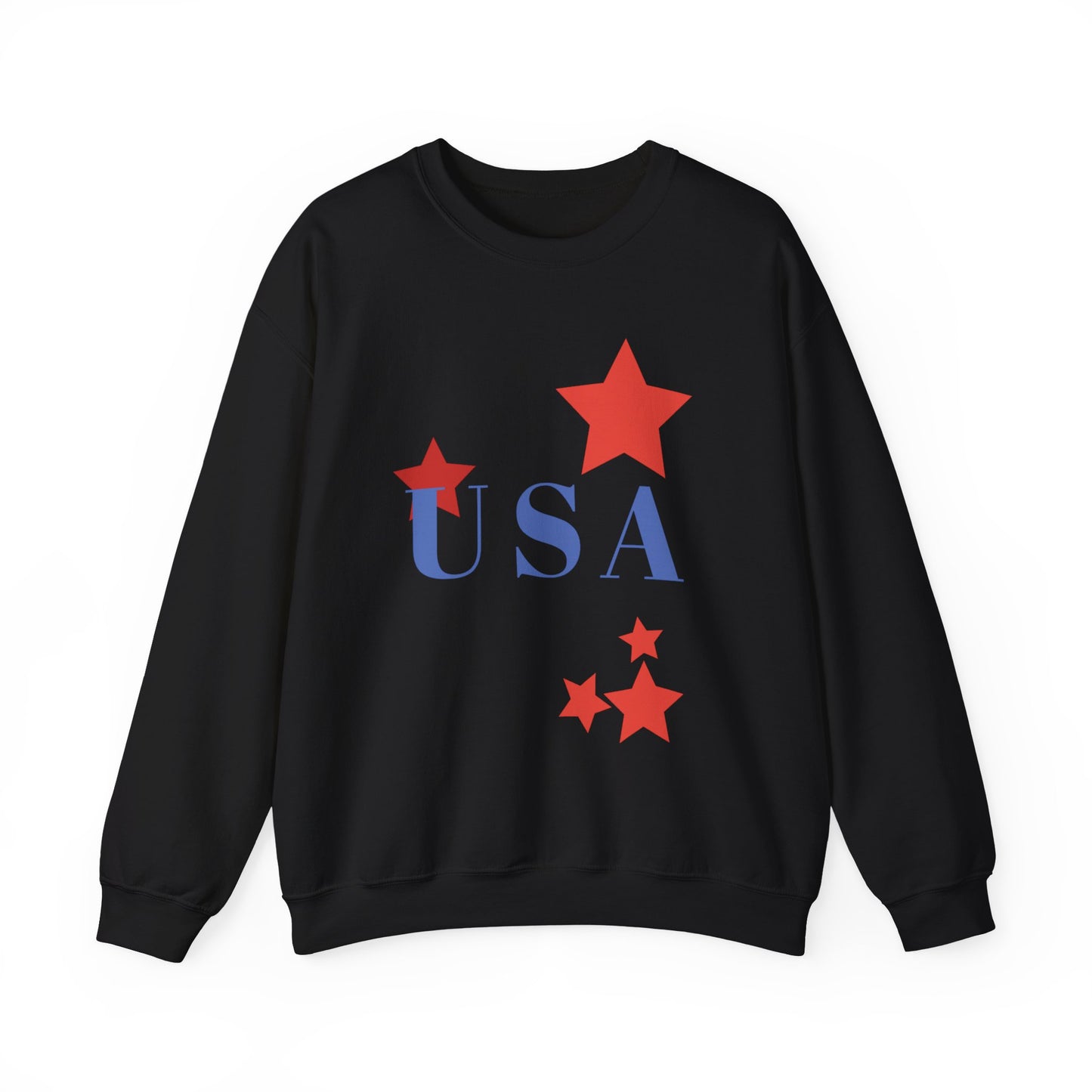 USA Stars Unisex Sweatshirt for Patriotic Celebrations