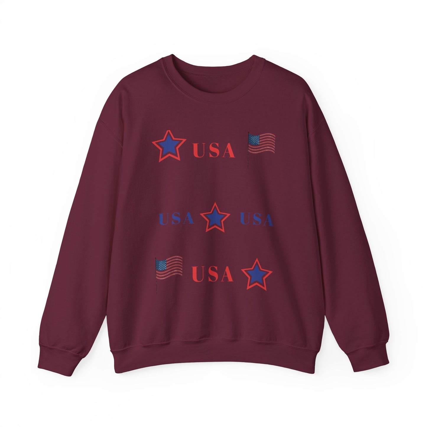Patriotic USA Crewneck Sweatshirt