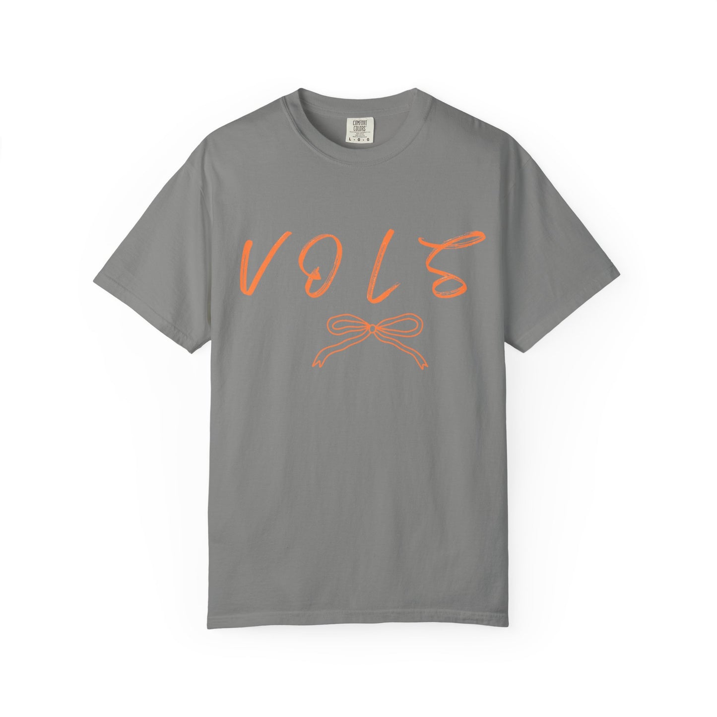 Unisex Garment-Dyed T-Shirt with 'VOL' Design, Soft Casual Tee for Everyday Wear, Gift for Friends, Minimalist Style, Summer Essential