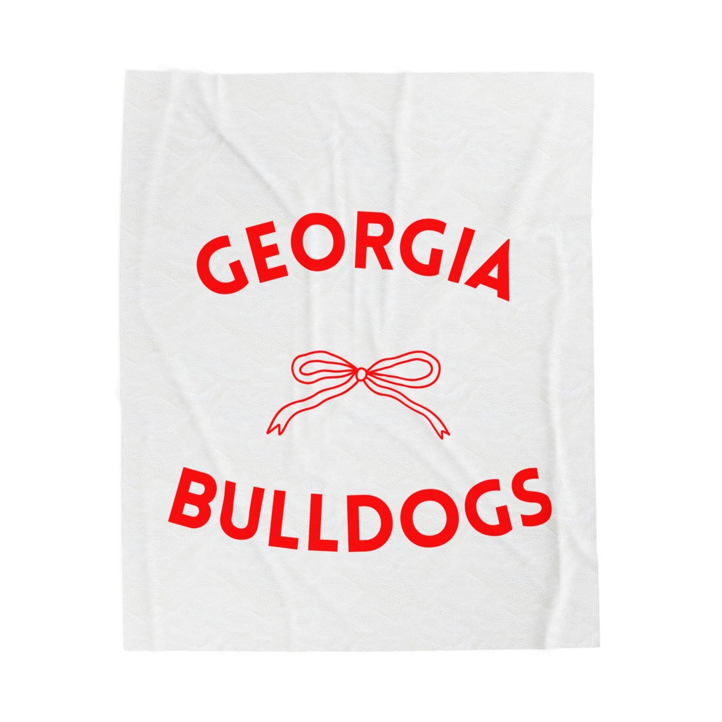 Cozy Georgia Bulldogs Velveteen Plush Blanket | Ultra Soft Throw for Gamers, Fans, Home Decor, Gifts, College Spirit