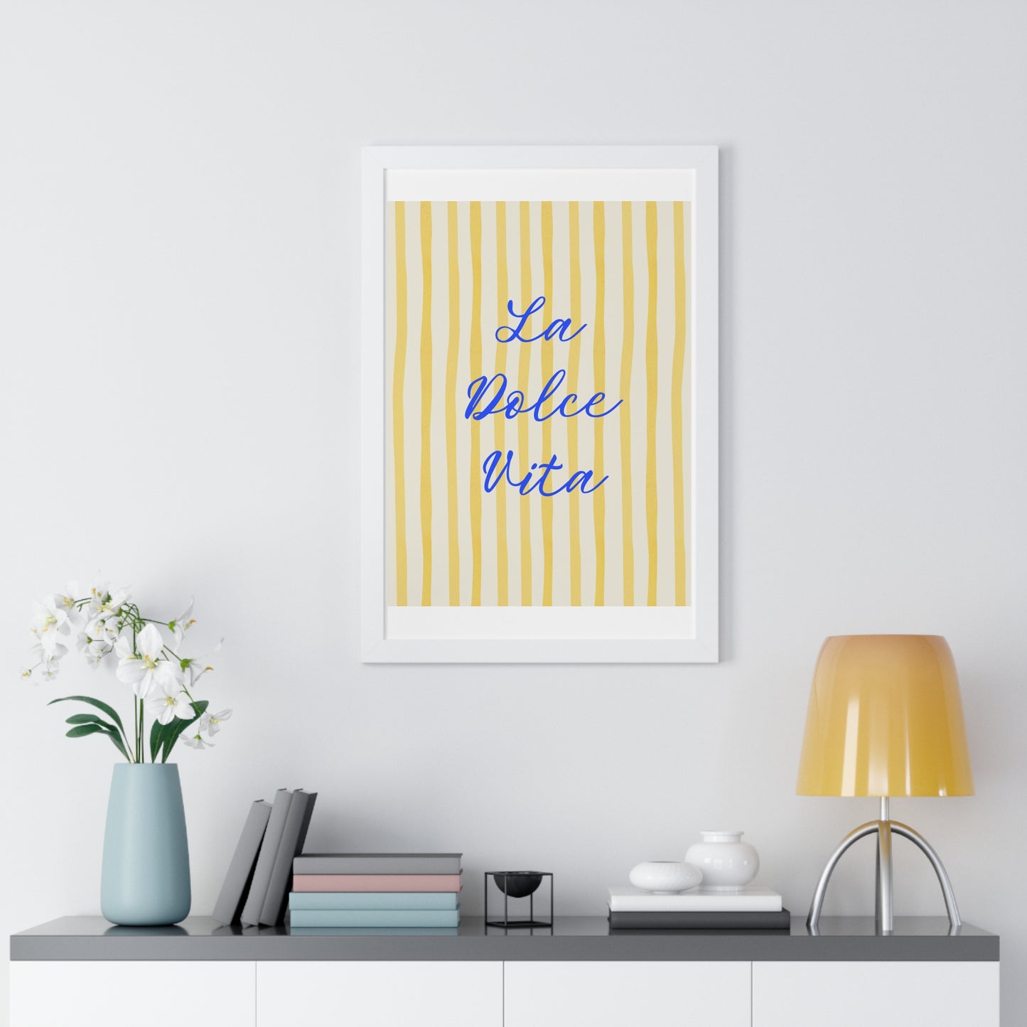 Framed Vertical Poster