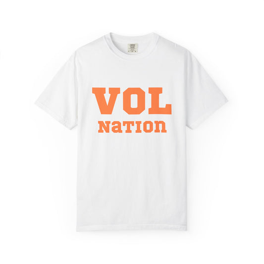 Vol Nation Unisex T-shirt, Tennessee Sports Tee, Men's Women's Vols Shirt, Game Day Apparel, College Football Fan Top
