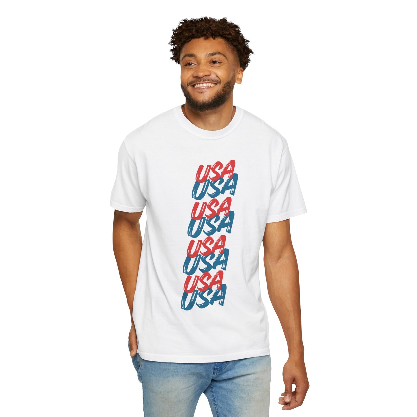 USA Graphic Unisex T-Shirt - Trendy & Comfortable American Pride Tee