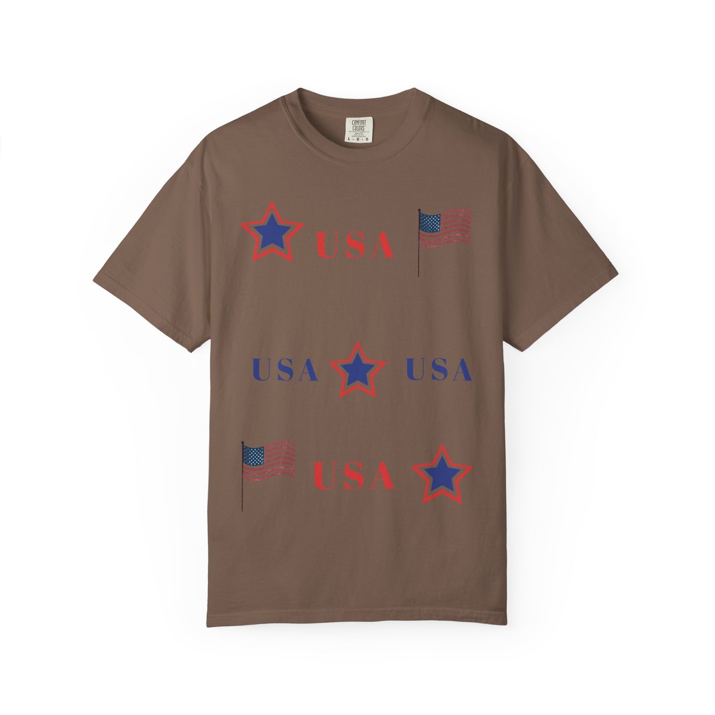 Patriotic USA Graphic T-Shirt