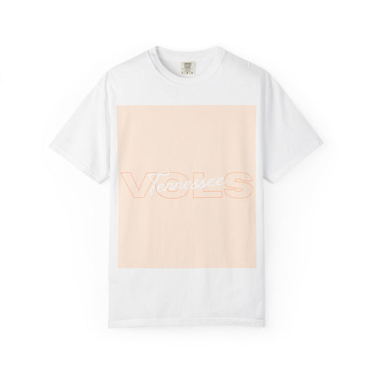 Pastel Vibes Garment-Dyed T-Shirt, Casual Wear, Unisex Summer Tee, Soft Cotton Shirt, Gift for Friends, Trendy Apparel