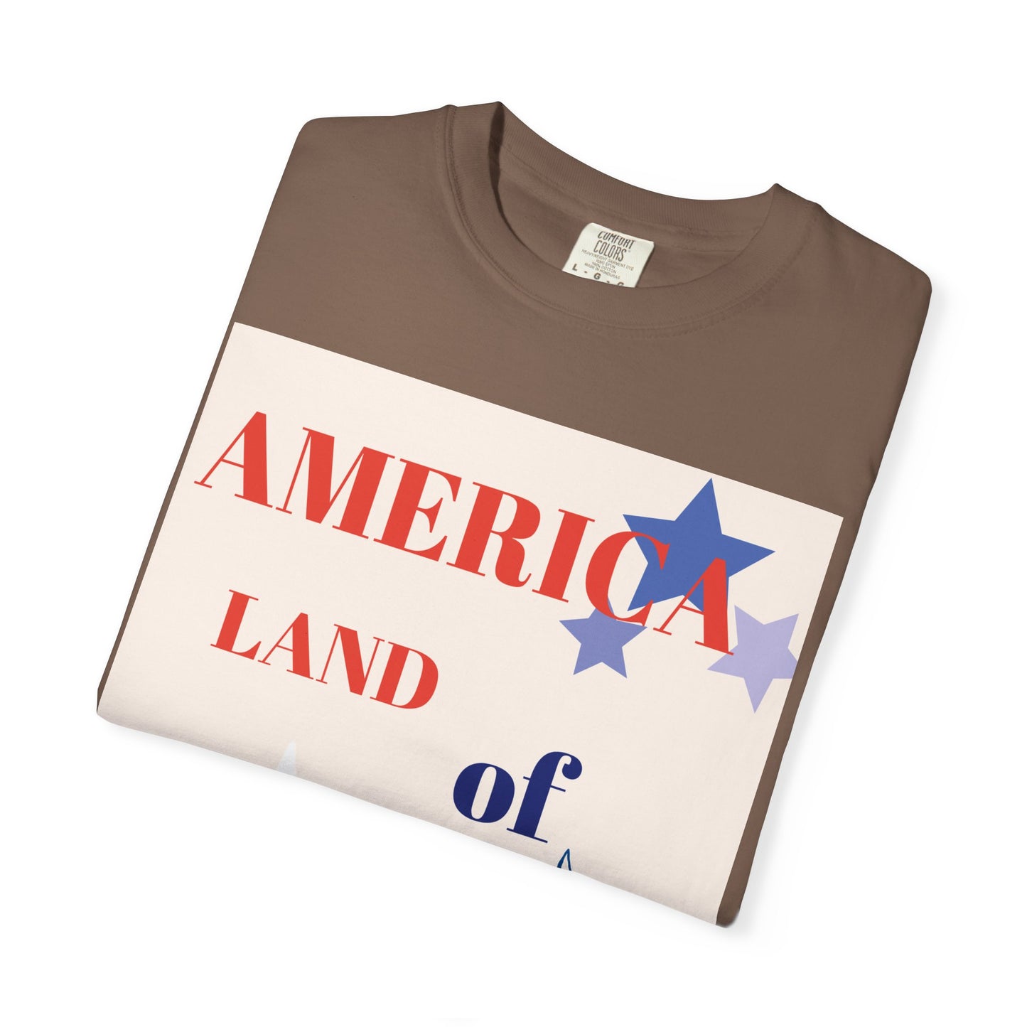 Patriotic Unisex T-Shirt - "America Land of the Free"