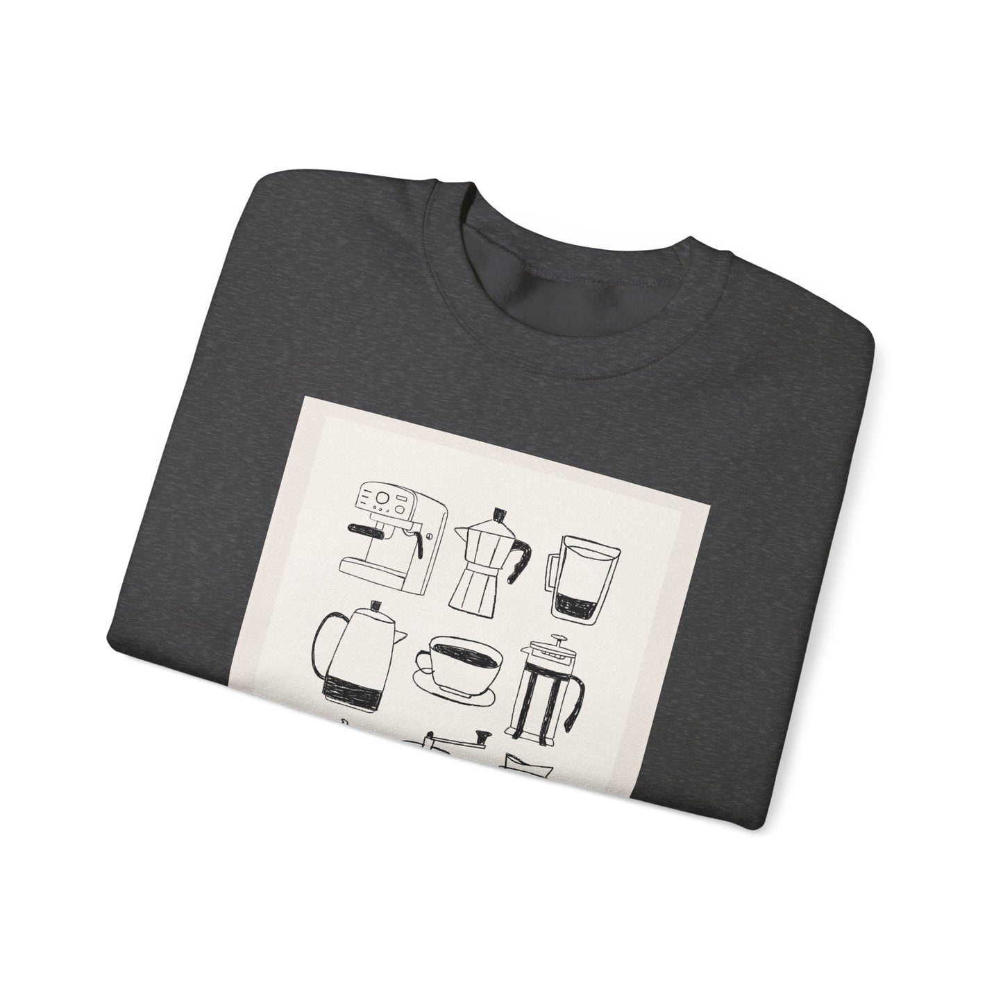Coffee Club Crewneck Sweatshirt, Cozy Fashion Sweatshirt, Perfect for Coffee Lovers, Unique Gift for Baristas, Casual Wear, Coffee [...]