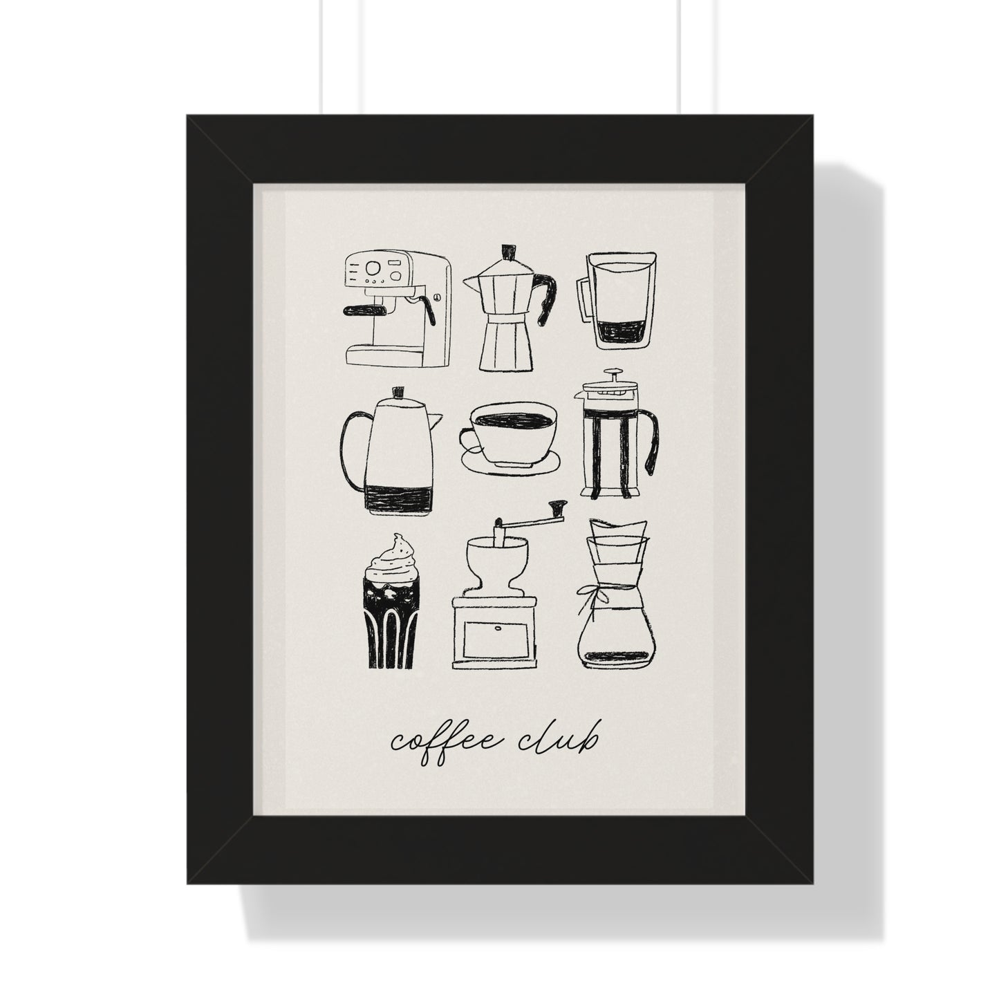 Framed Vertical Poster