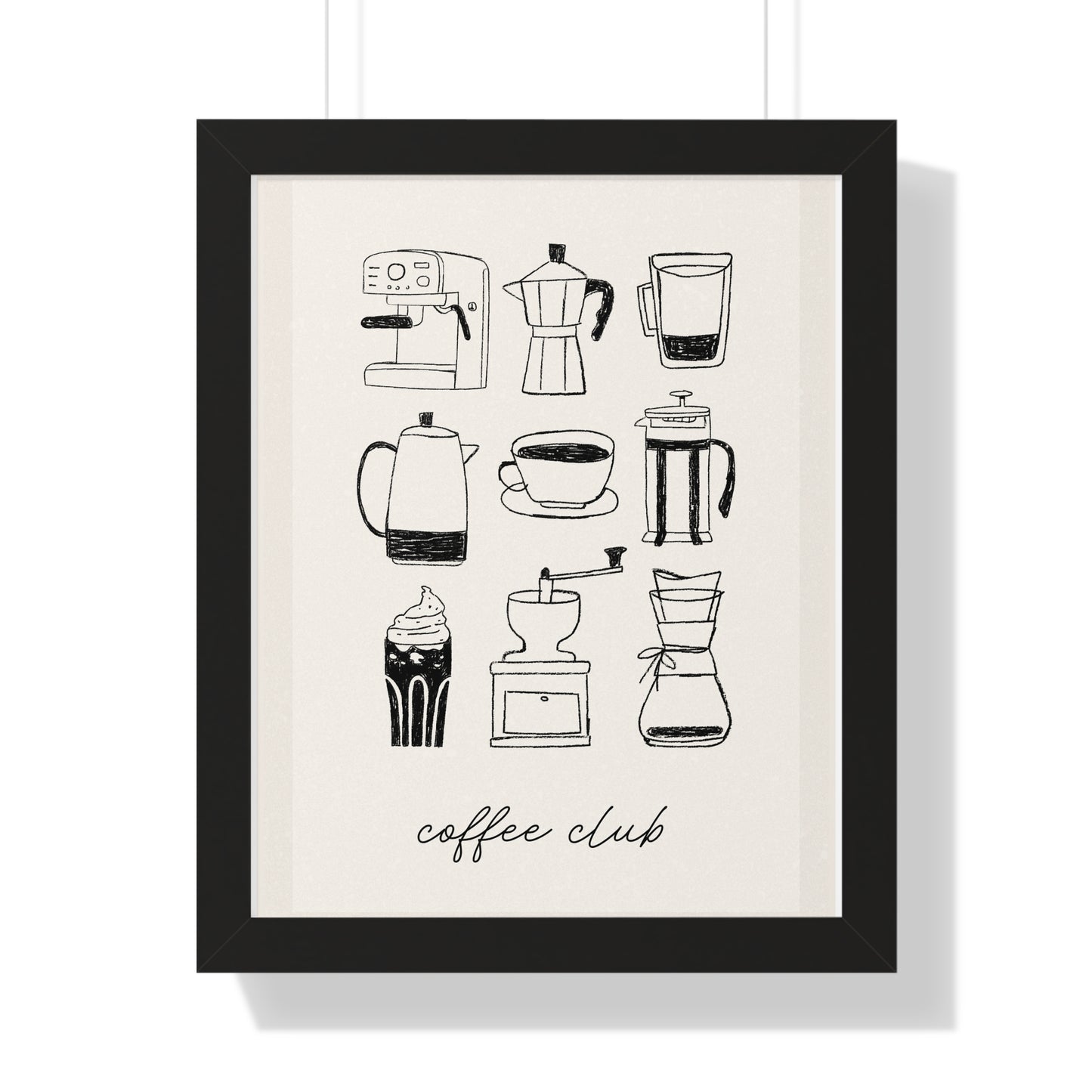 Framed Vertical Poster