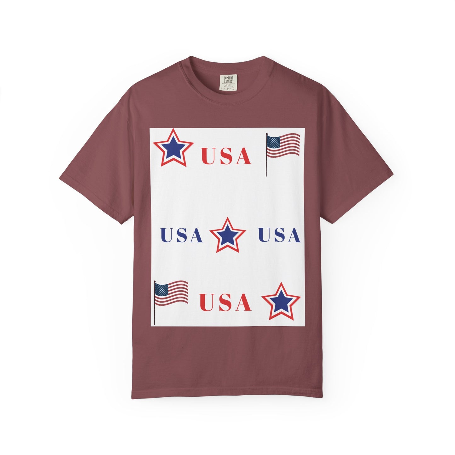 Patriotic USA Graphic T-Shirt