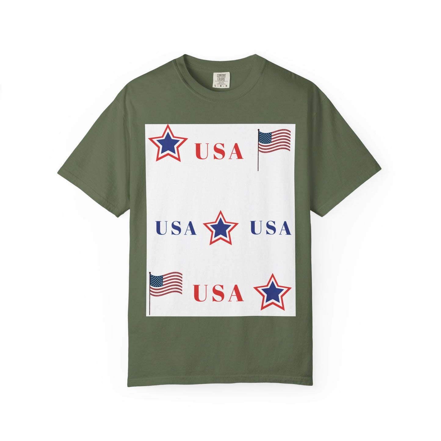 Patriotic USA Graphic T-Shirt