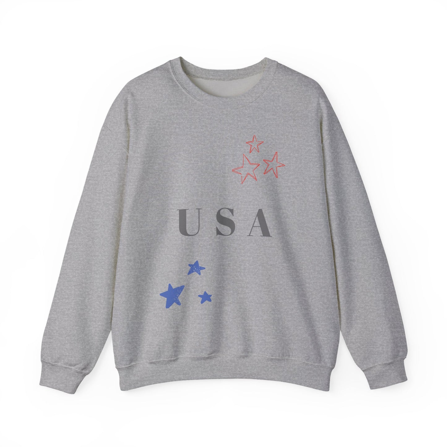 USA Stars Unisex Crewneck Sweatshirt