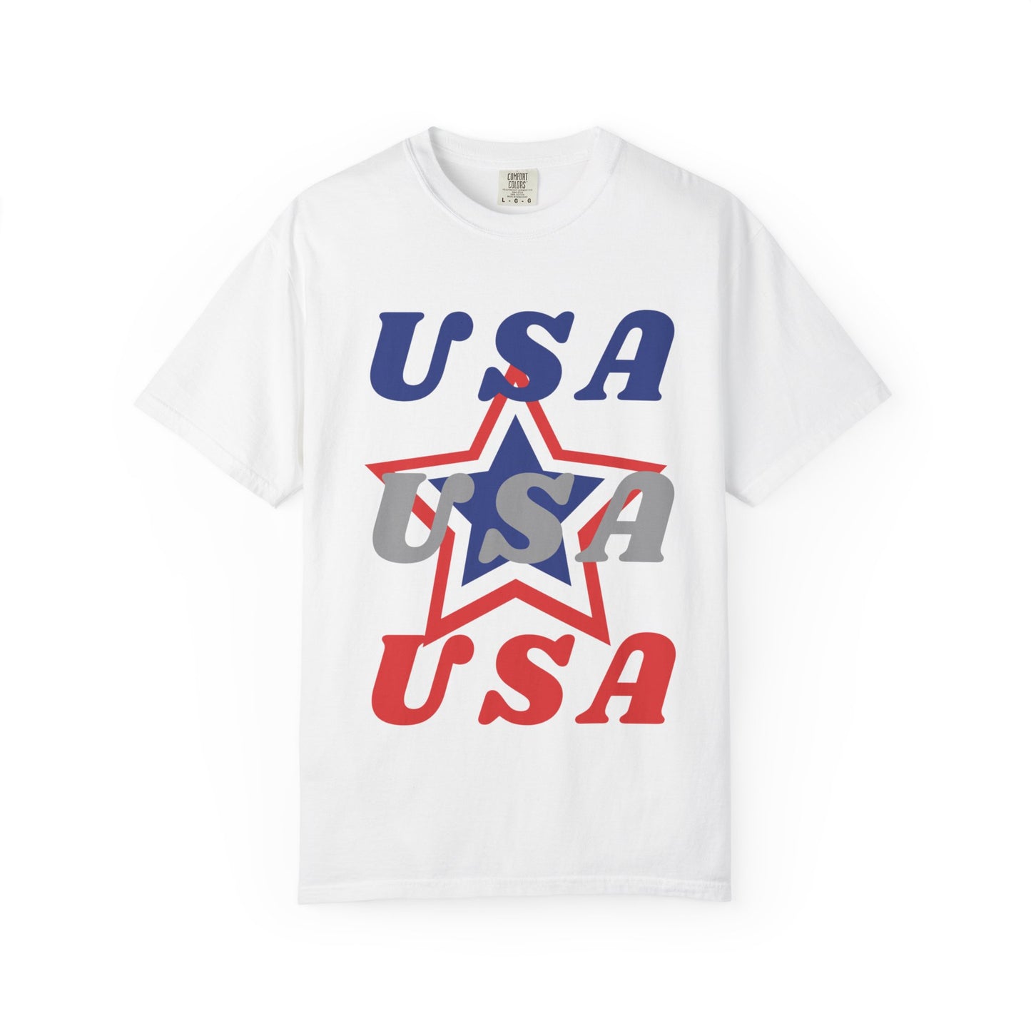 Patriotic USA Graphic T-Shirt