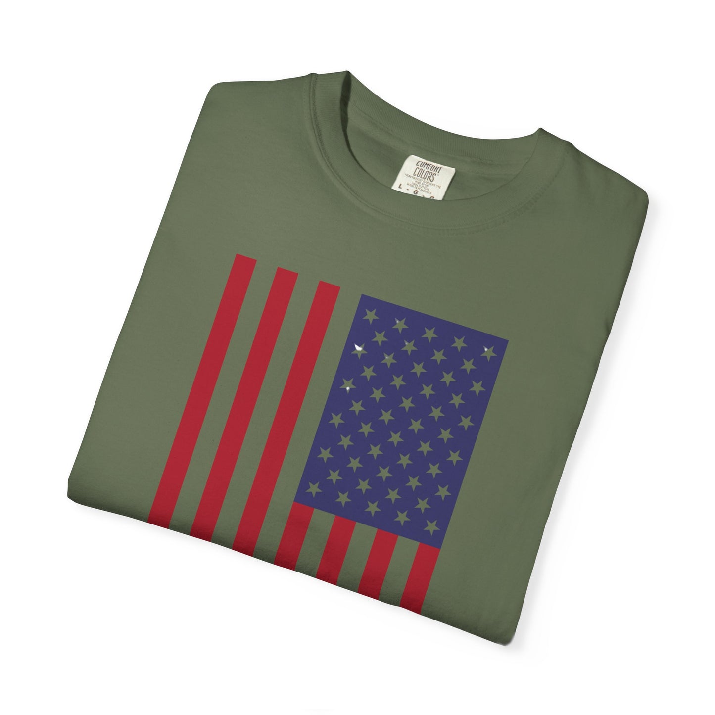 Patriotic Unisex Garment-Dyed T-Shirt