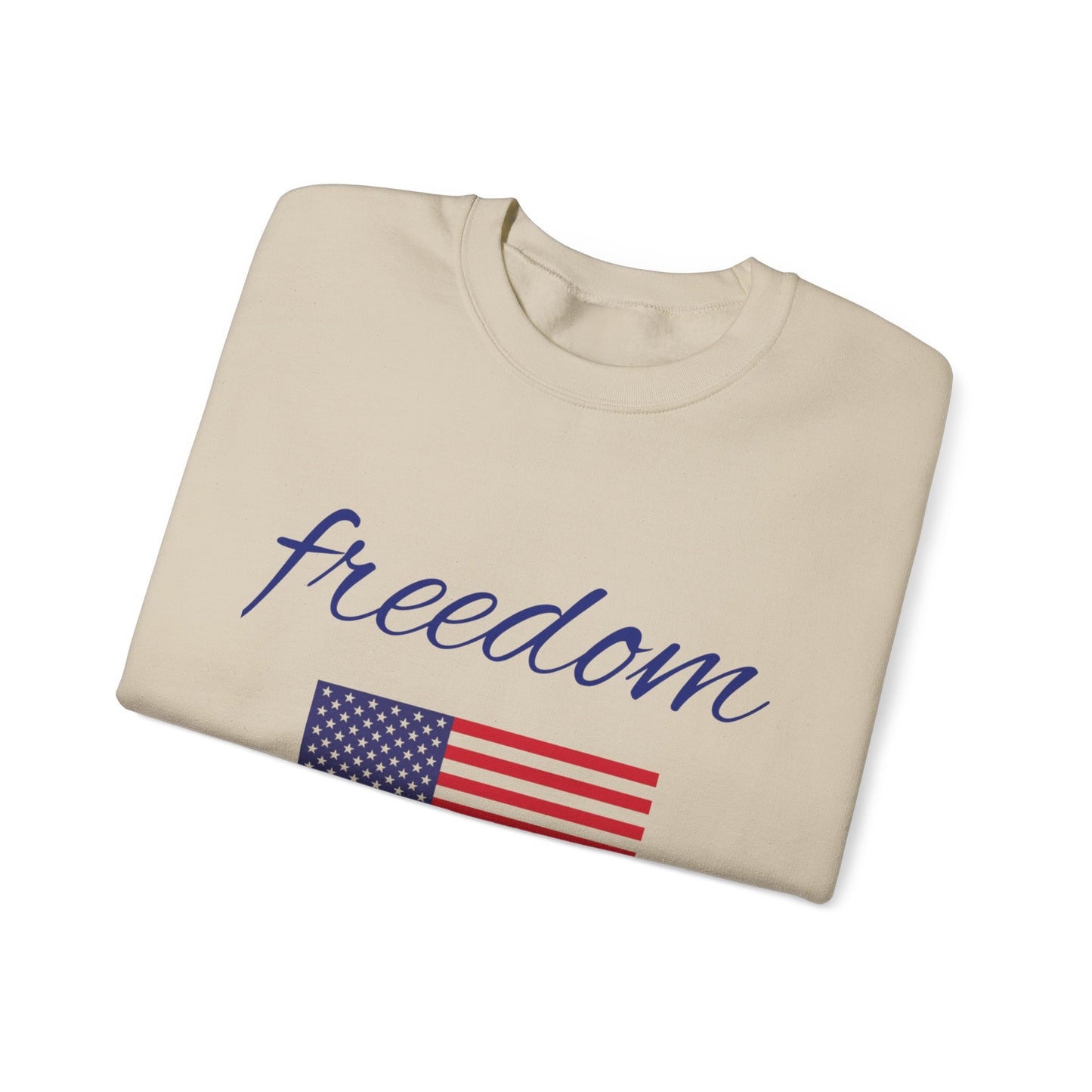 Freedom USA Flag Crewneck Sweatshirt